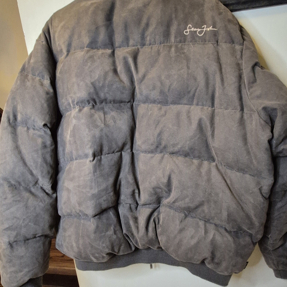Sean John Reversible Puffer Jacket - Picture 4 of 11